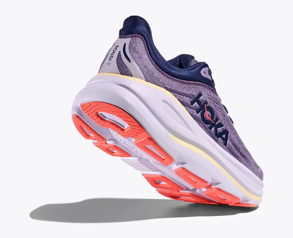 Hoka Women's Bondi 9 Sneaker in Berry Jam/Berry Patch