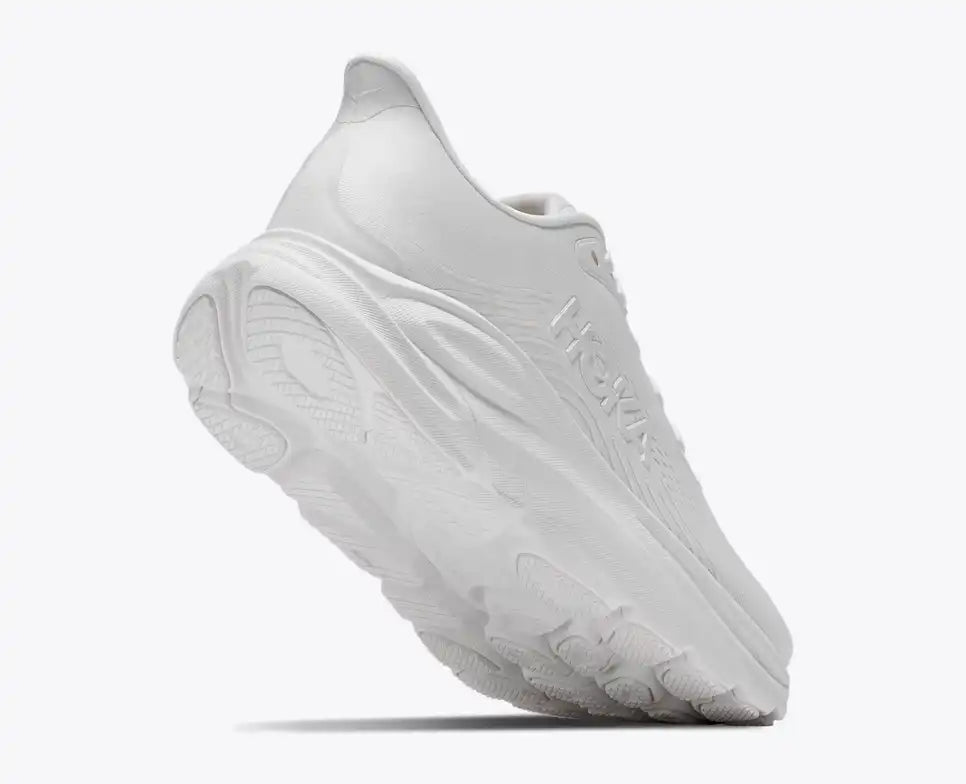 Hoka Women's Clifton 11 Sneaker in White/White