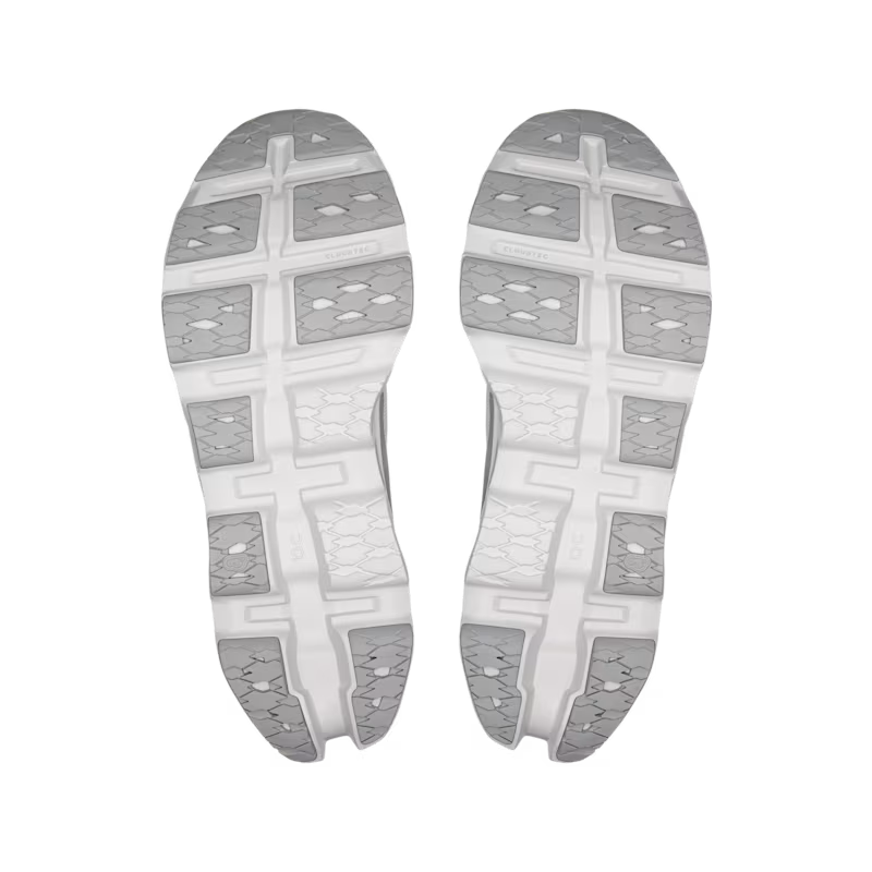 On Men's Cloudmonster 3 Sneaker in Wolf/Wolf