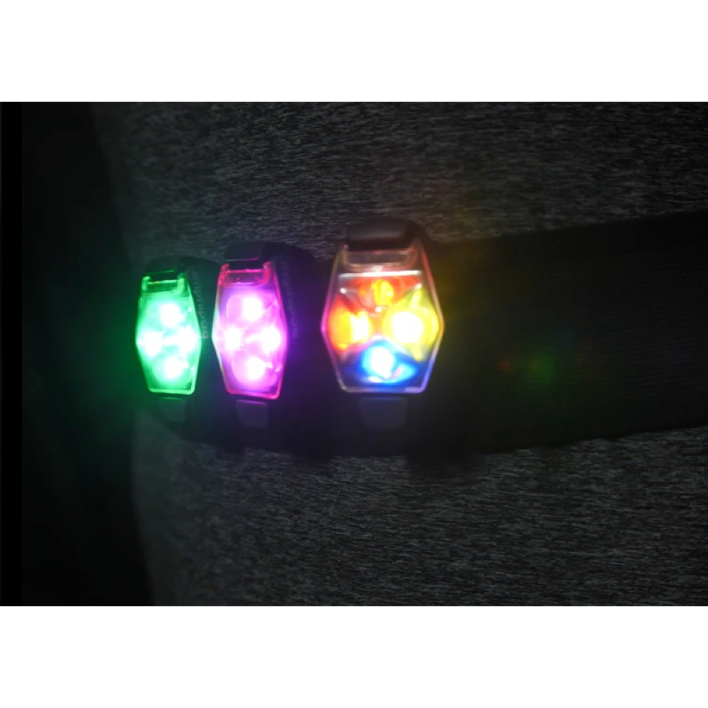 Model view of Amphipod Ultra Strobe LED Clip Light.