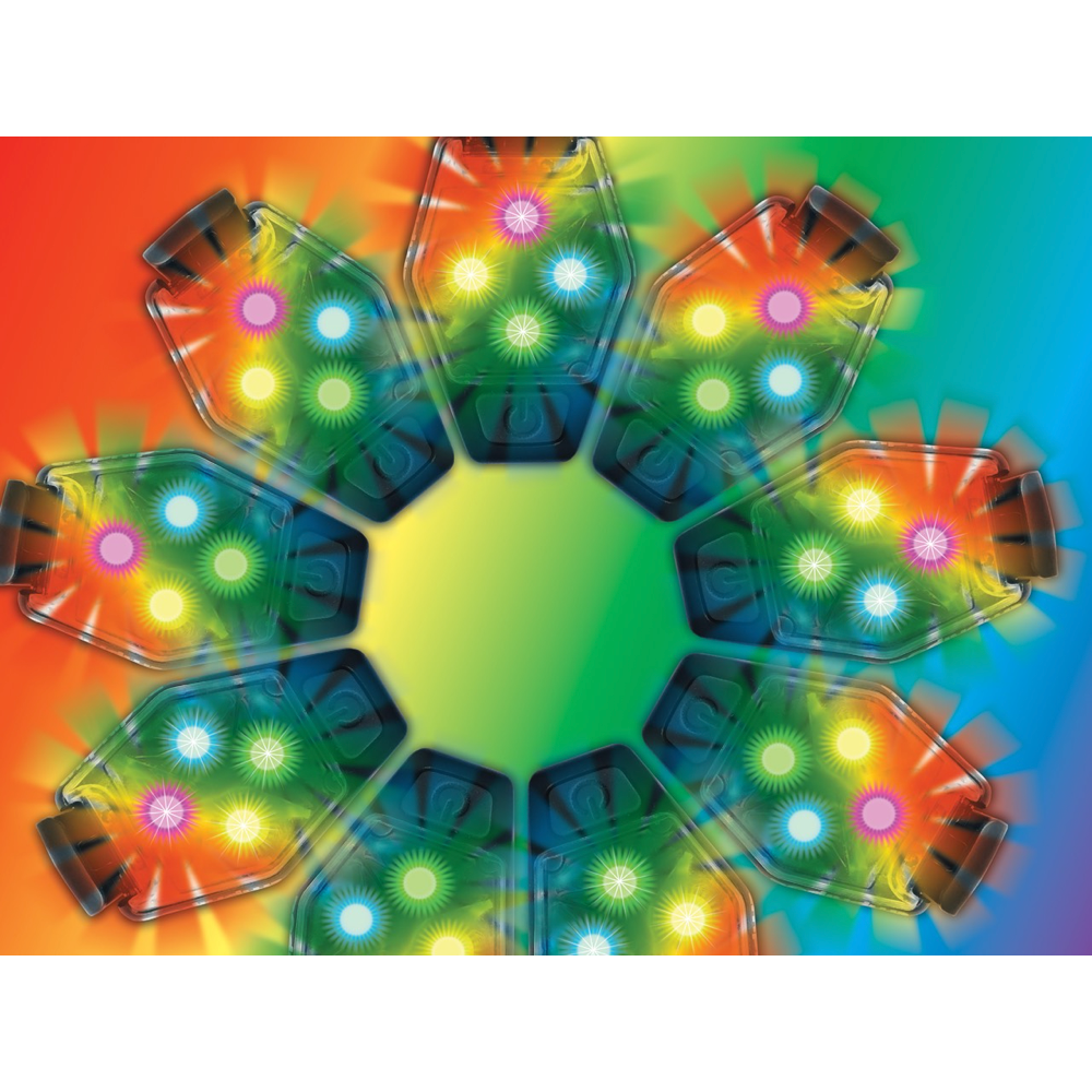 Artistic view of Amphipod Ultra Strobe LED Clip Light.