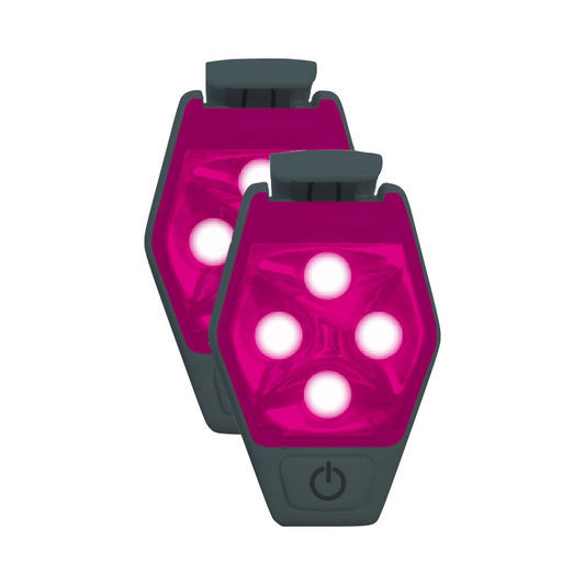 Front view of Amphipod Ultra Strobe LED Clip Light.