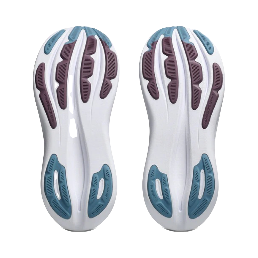 Bottom view of Asics Gel Nimbus 28 Sneaker for women.