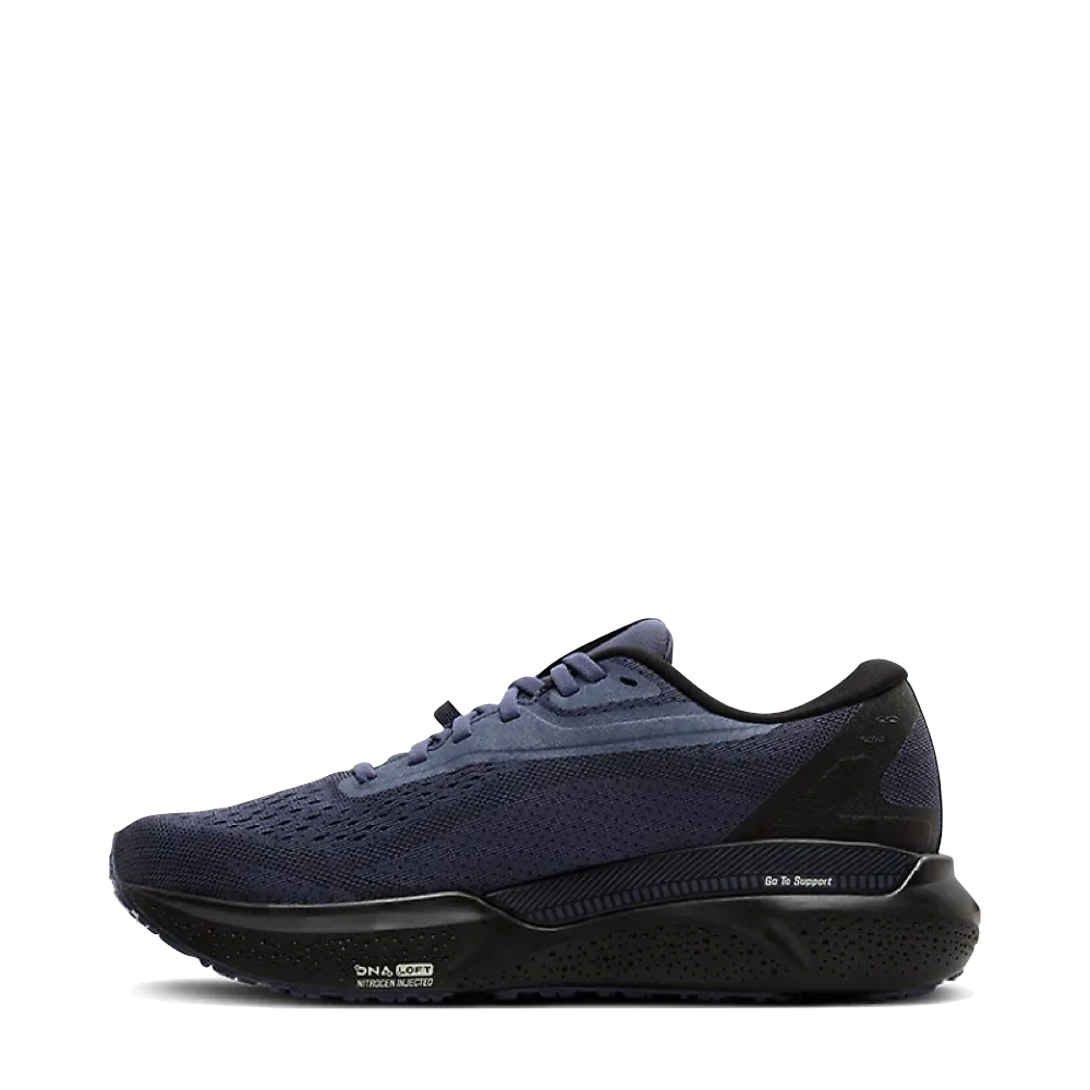 Side (left) view of Brooks Adrenaline GTS 24 GTX Waterproof Sneaker for men.