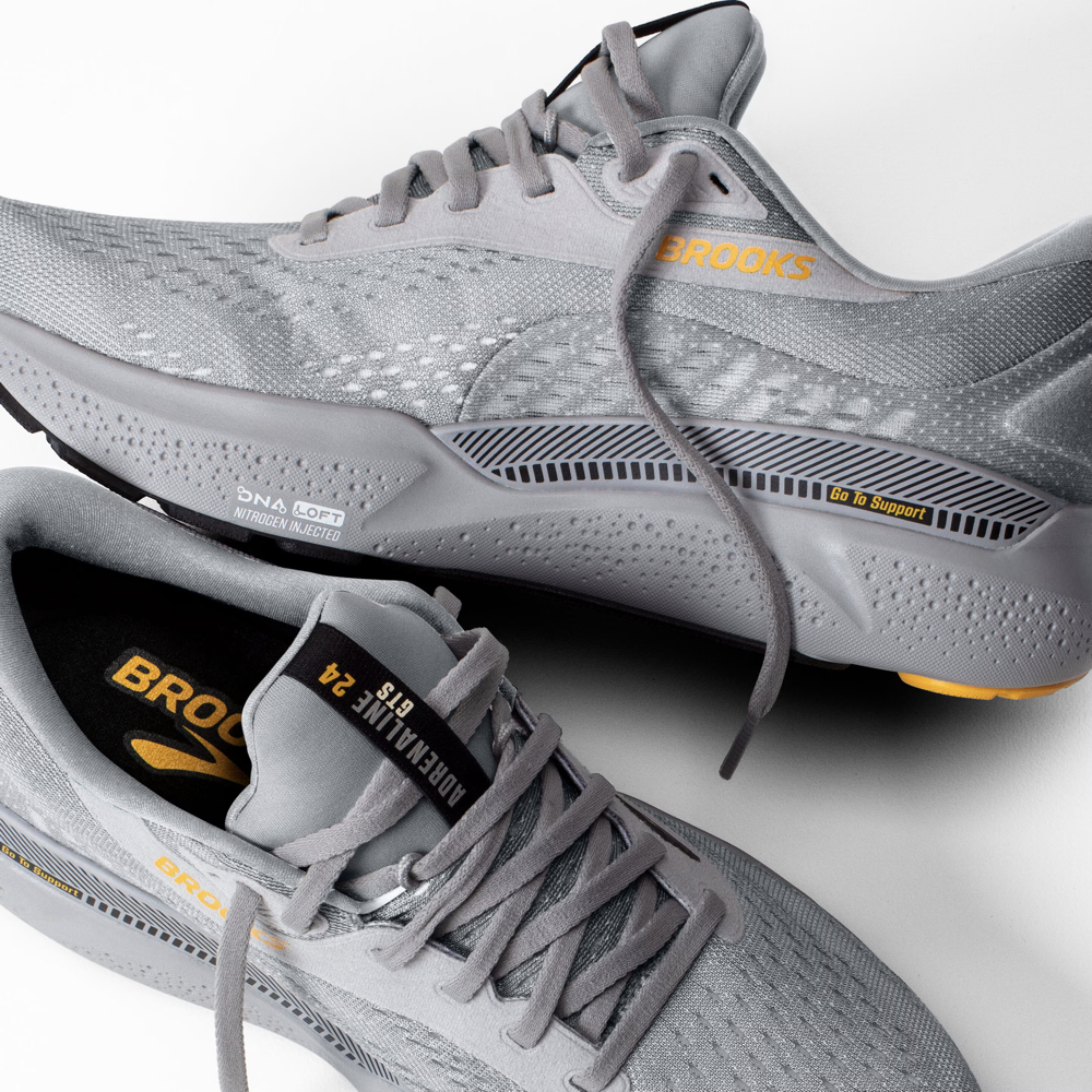 Detail view of Brooks Adrenaline GTS 24 Sneaker for men.