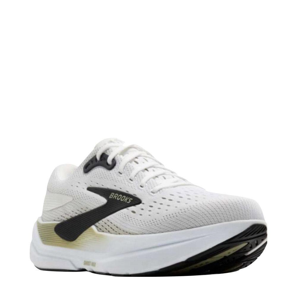 Mudguard and Toe view of Brooks Ghost Max 3 Sneaker for men.