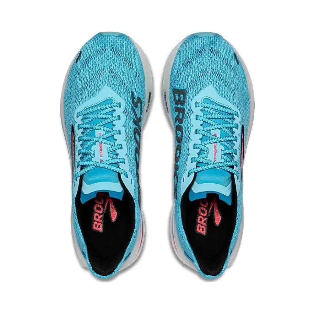 op-down view of Brooks Hyperion 2 Sneaker for men.