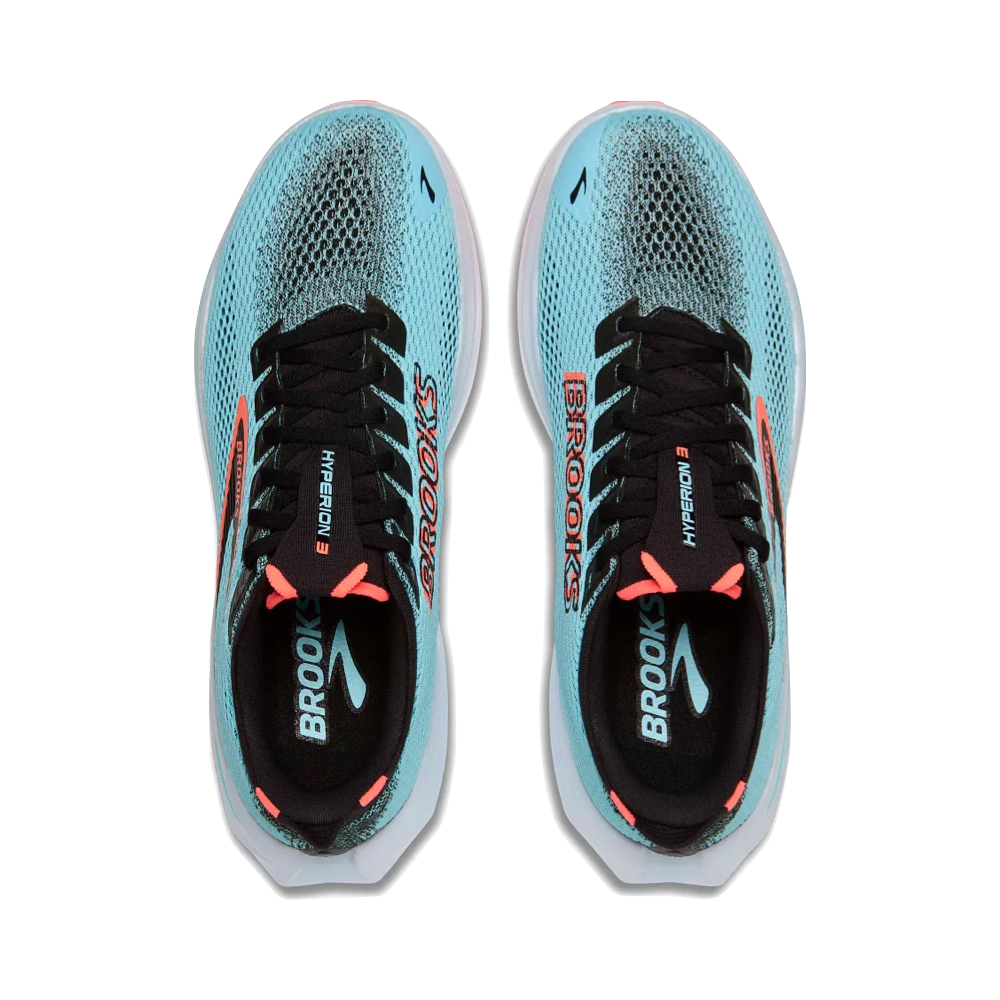 Top-down view of Brooks Hyperion 3 Sneaker for men.