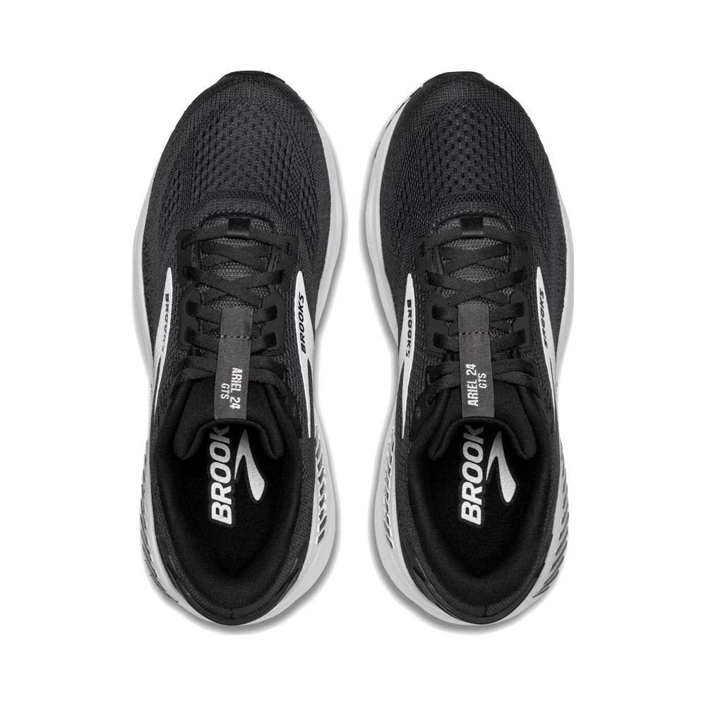 Top-down view of Brooks Ariel GTS 24 Sneaker for women.