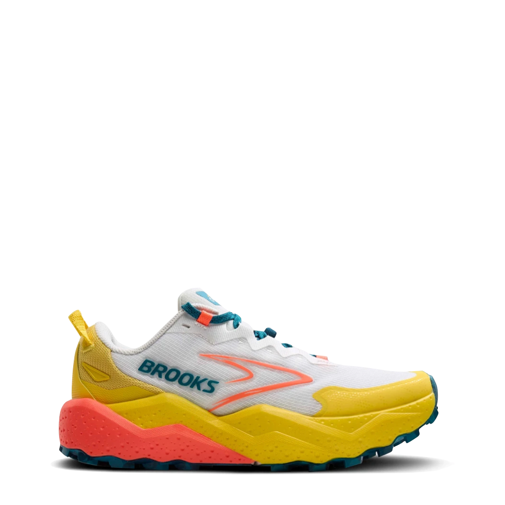 Side (right) view of Brooks Caldera 8 Sneaker for women.