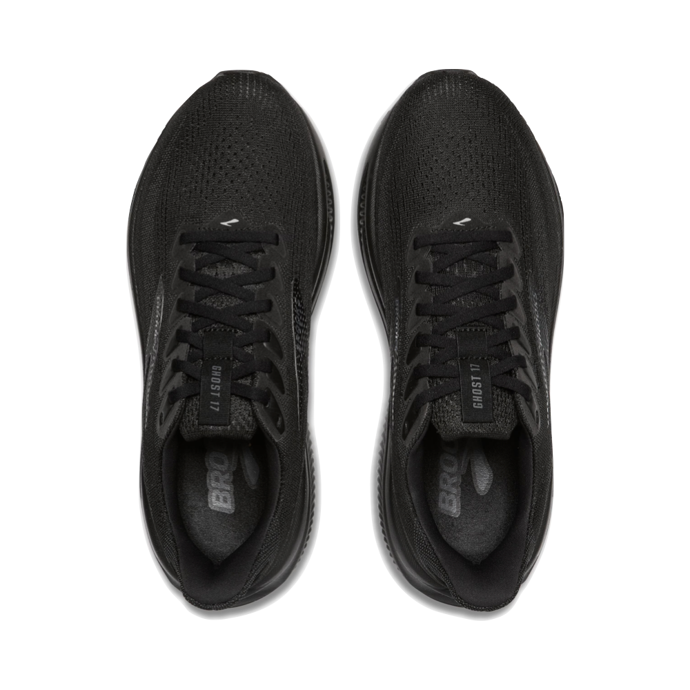 Top-down view of Brooks Ghost 17 Sneaker for women.