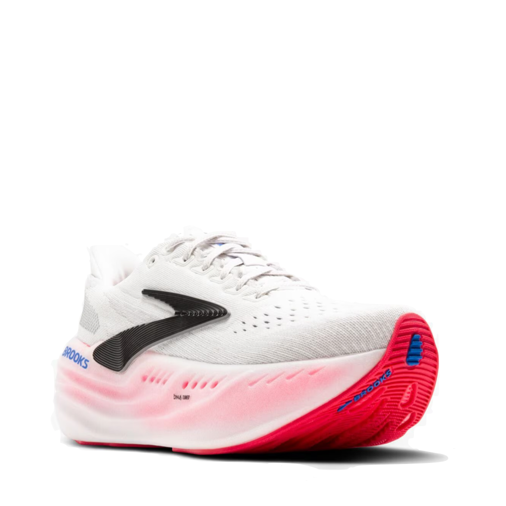Mudguard and Toe view of Brooks Glycerin Max Sneakers for women.