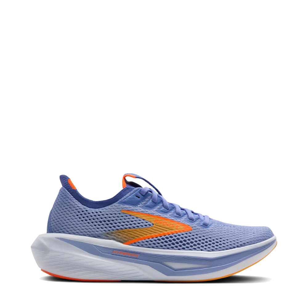 Brooks Women's Hyperion 3 Sneaker in Blue Heron/Orange/White Brooks Women's Hyperion 3 Sneaker in Blue Heron/Orange/White