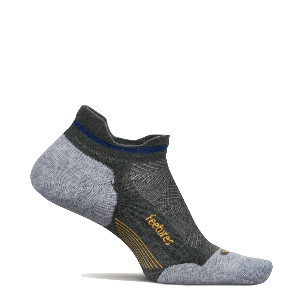 Feetures Elite Max Cushion Tab Sock in Iron Seal