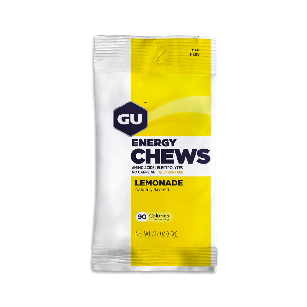 Front view of GU Energy Chews.