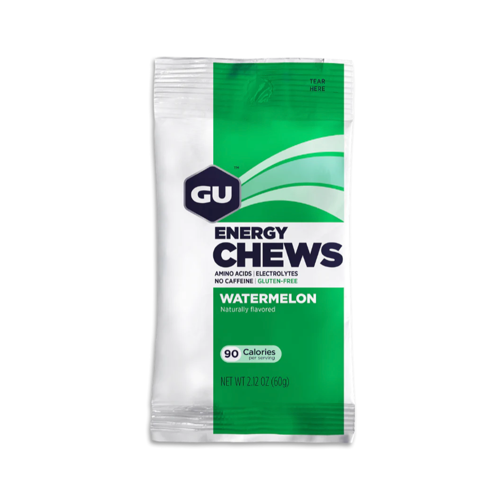 Front view of GU Energy Chews.