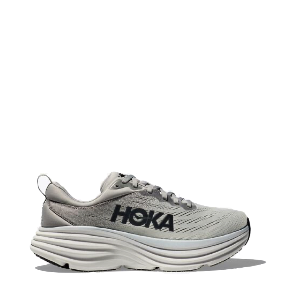 Side (right) view of Hoka Bondi 8 Sneaker for men.