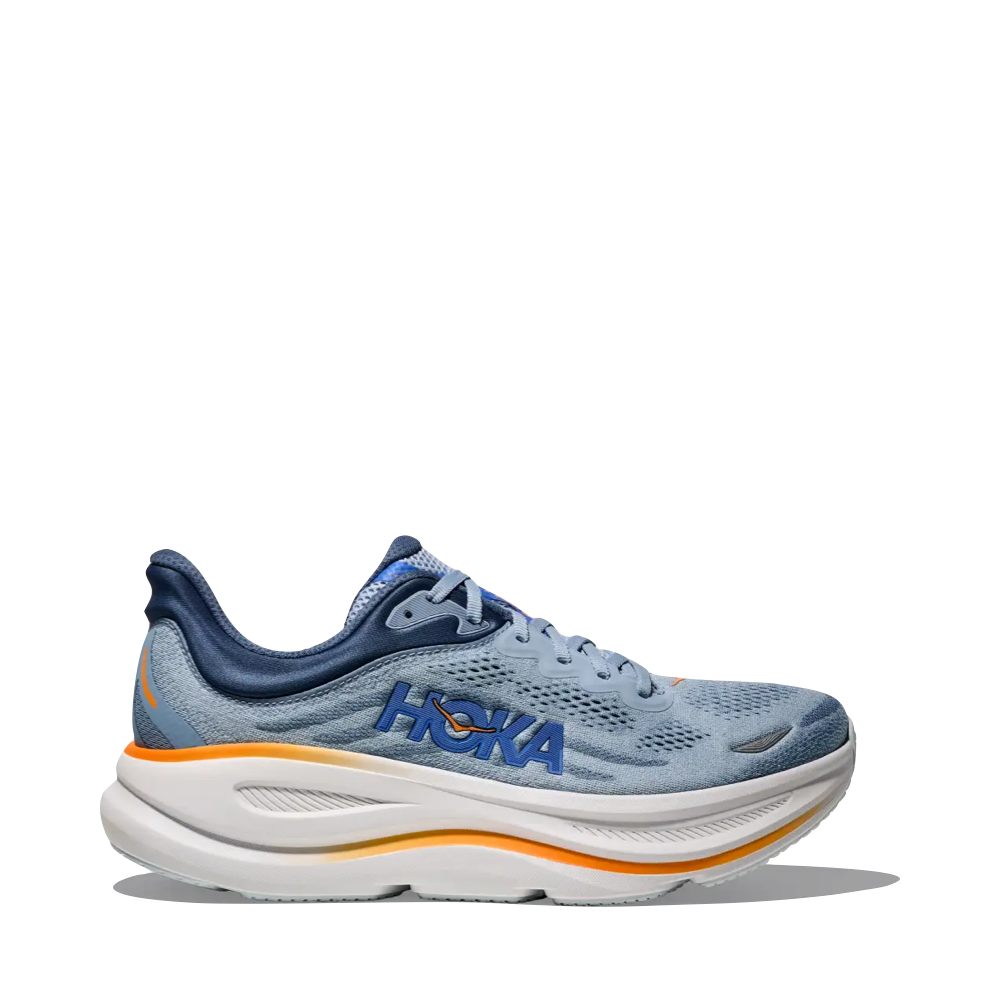 Side (right) view of Hoka Bondi 9 Sneaker for men.