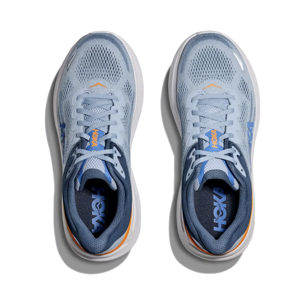 Top-down view of Hoka Bondi 9 Sneaker for men.