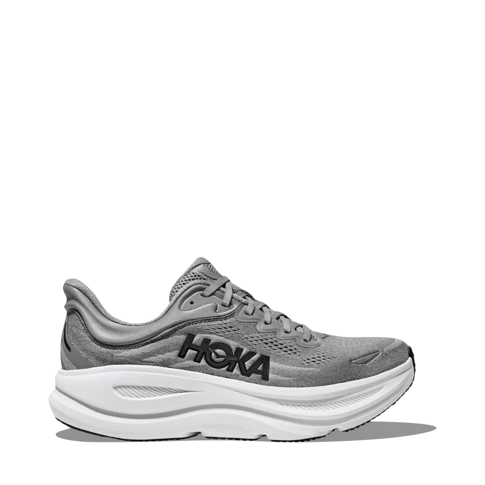 Side (right) view of Hoka Bondi 9 Sneaker for men.