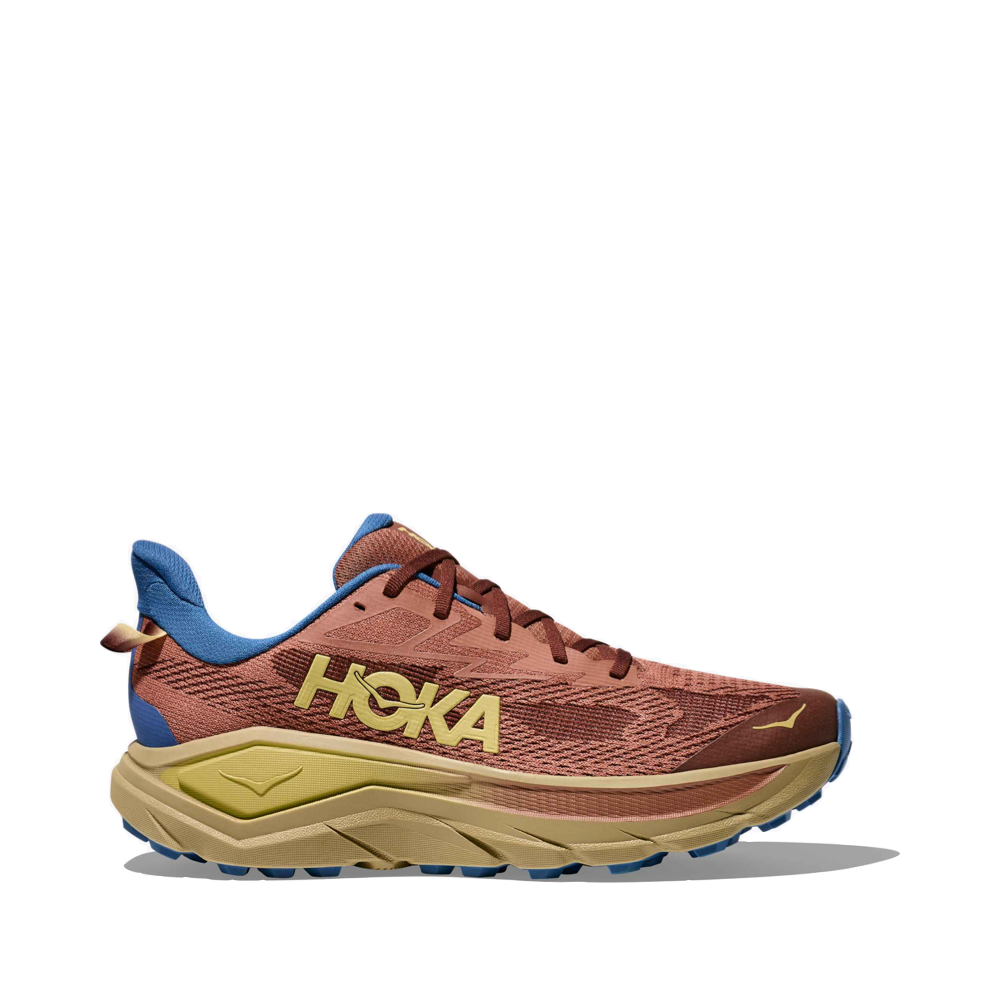Side (right) view of Hoka Challenger 8 for men.