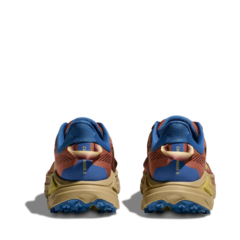 Back view of Hoka Challenger 8 for men.