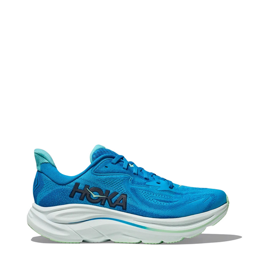 Side (right) view of Hoka Clifton 10 Sneaker for men.