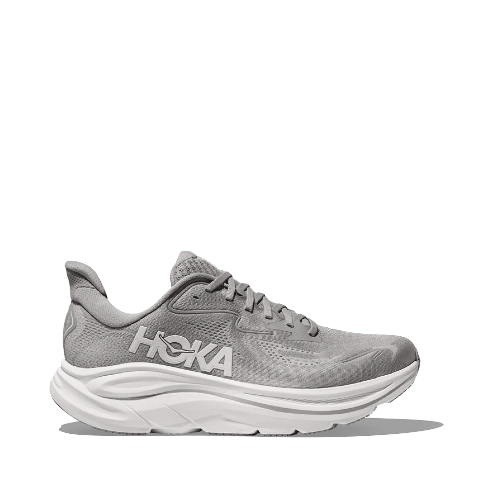 Side (right) view of Hoka Clifton 10 Sneaker for men.