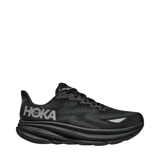 Side (right) view of Hoka Clifton 9 GTX Sneaker for men.