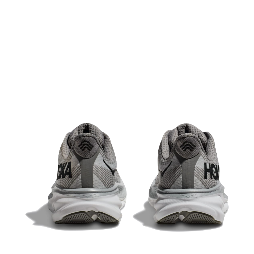 Back view of Hoka Clifton 9 for men.