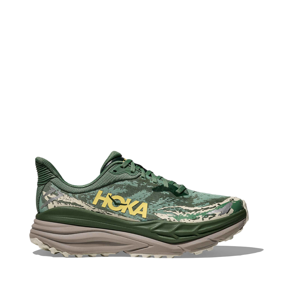 Side (right) view of Hoka Stinson 7 Sneaker for men.