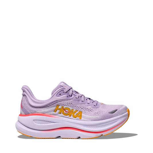 Side (right) view of Hoka Bondi 9 Sneaker for women.
