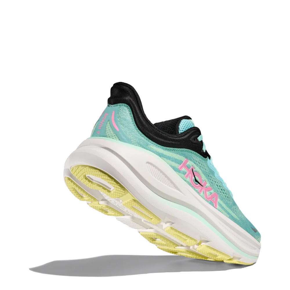 Bottom view of Hoka Bondi 9 Sneaker for women.