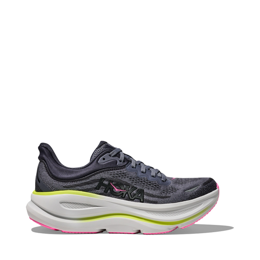 Side (right) view of Hoka Bondi 9 Sneaker for women.