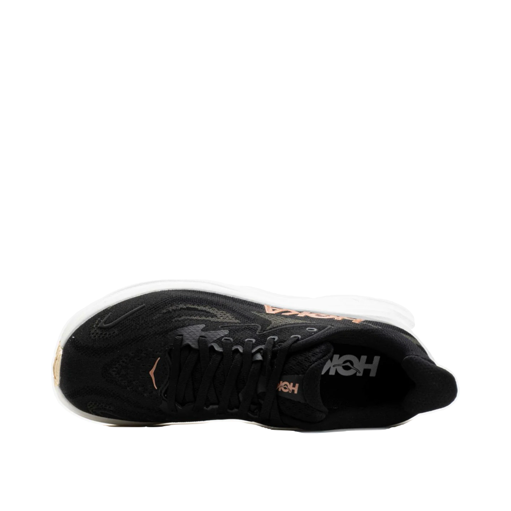 Top-down view of Hoka Clifton 10 Sneaker for women.