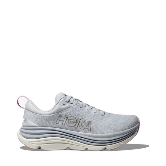 Side (right) view of Hoka Gaviota 5 Running Sneaker for women.