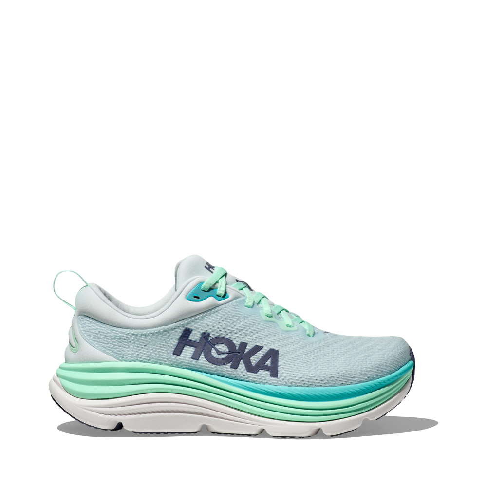 Side (right) view of Hoka Gaviota 5 Running Sneaker for women.