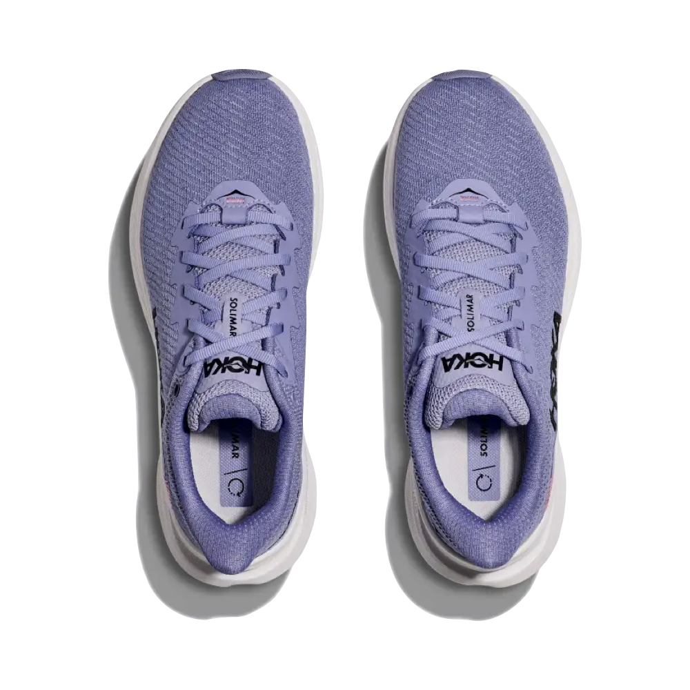 Top-down view of Hoka Solimar Training Sneaker for women.