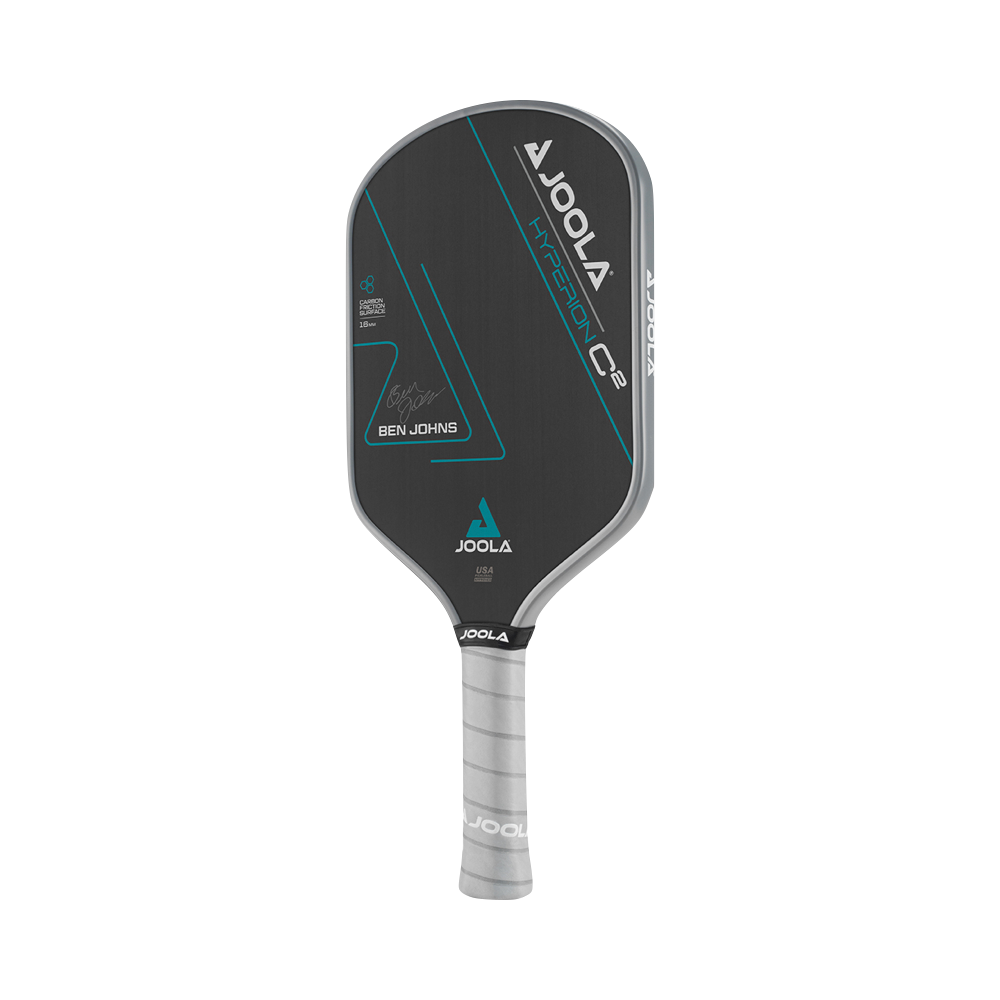 Side view of Joola Ben Johns Hyperion C2 CFS 16 Pickleball Paddle.
