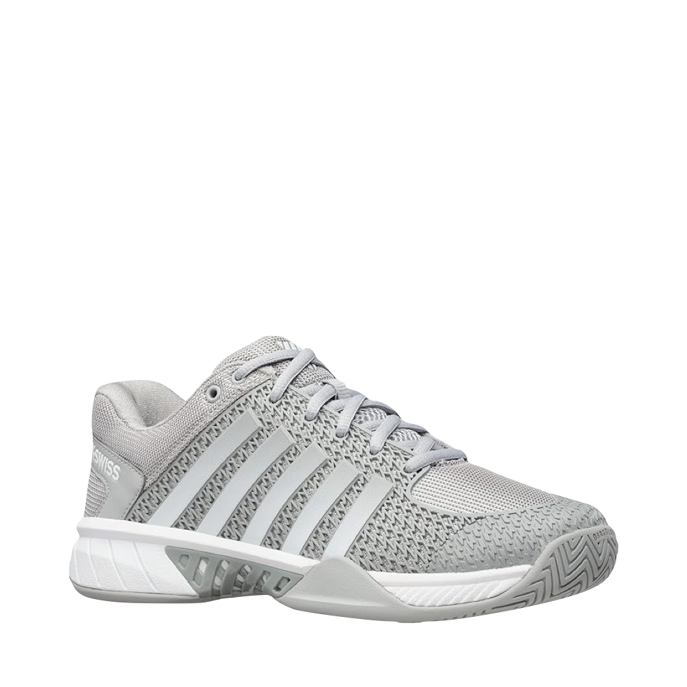 Mudguard and Toe view of K-Swiss Express Light Pickleball Shoes for women.