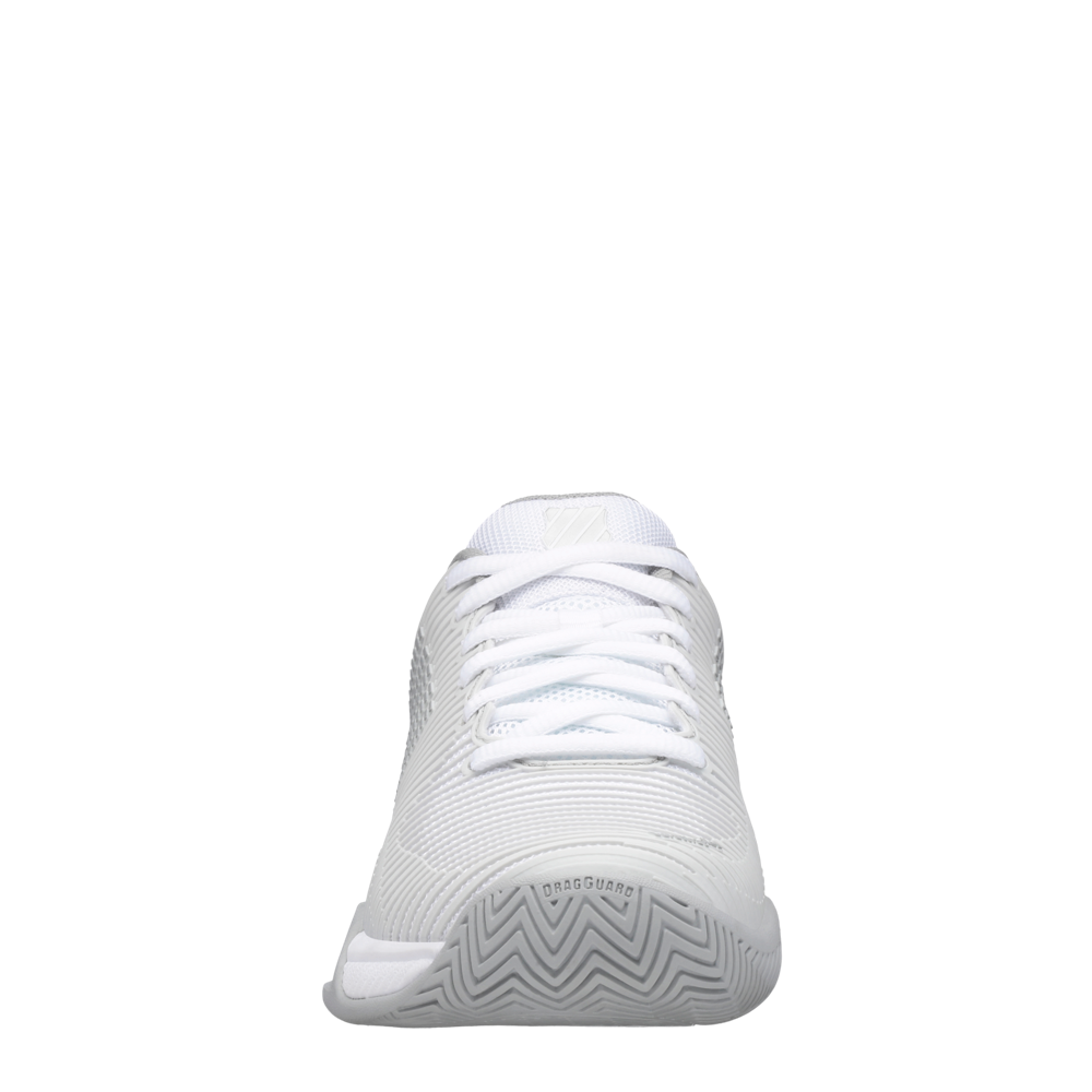 Front view of K-Swiss Hypercourt Express 2 Wide Width Sneaker for women.