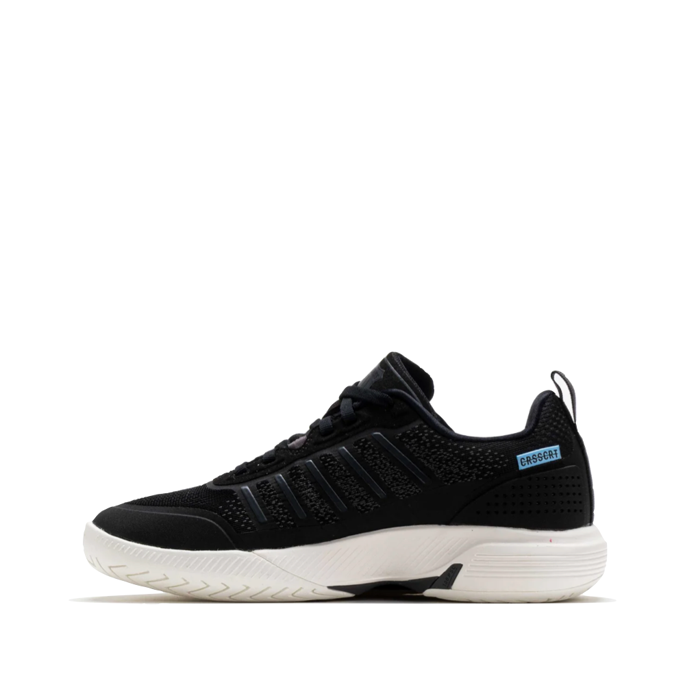 Side (left) view of K-Swiss Ultra Court Tie Court Sneaker for women.