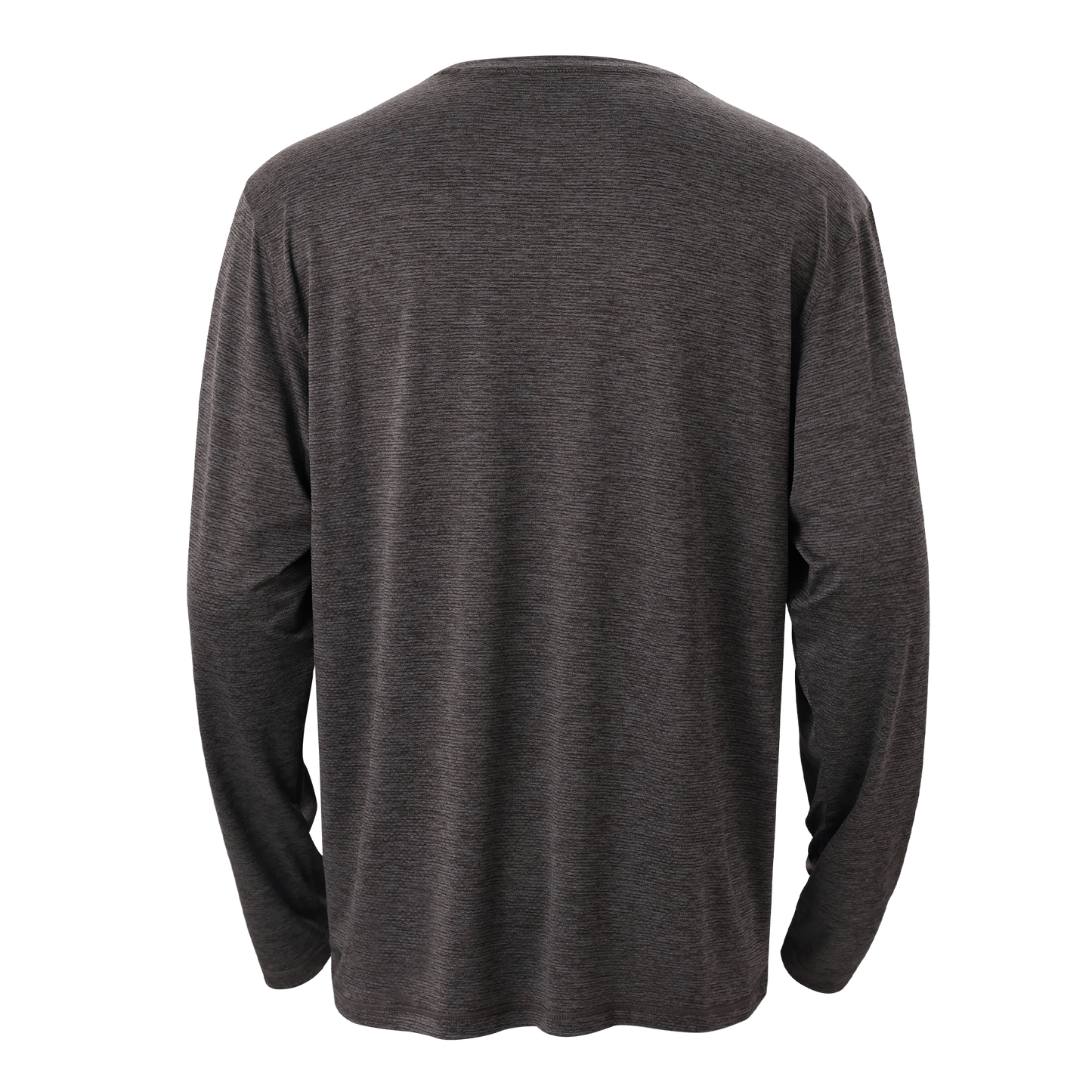 Mitten Running Co. Men's LuxDry Long Sleeve Shirt in Volcanic Glass