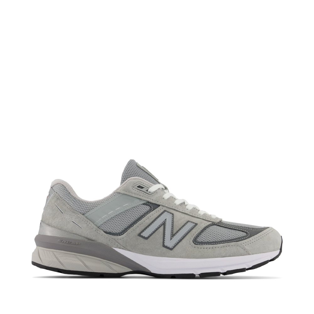 Side (right) view of New Balance MADE in USA 990v5 for men.