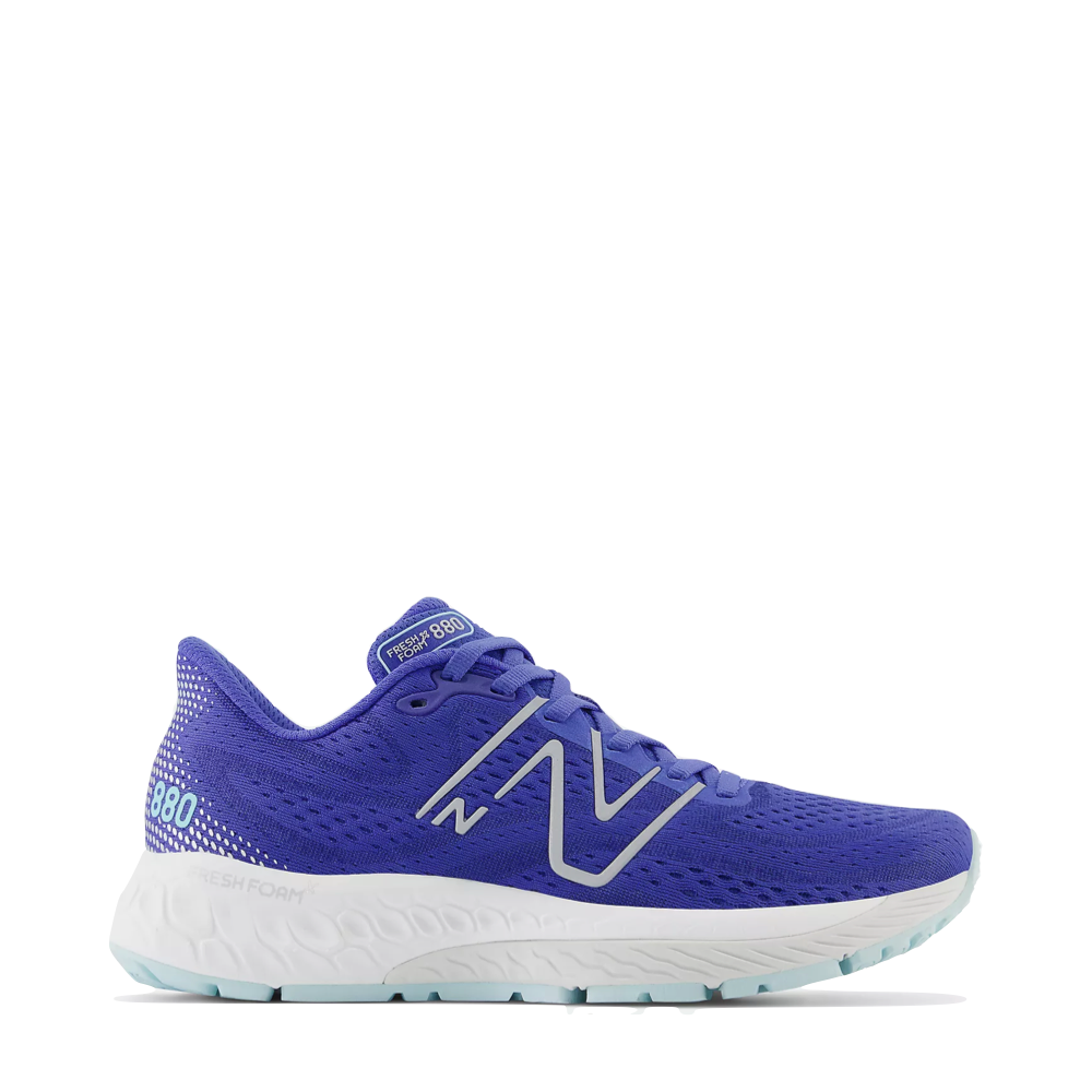 New Balance Women s Fresh Foam X 880v13 in Marine Blue with Bright Cyan