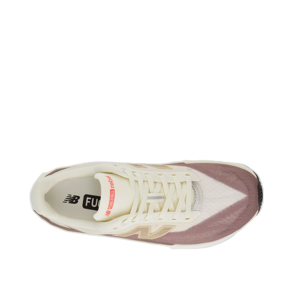 Top-down view of New Balance Fuel Cell Rebel v5 Sneaker for women.