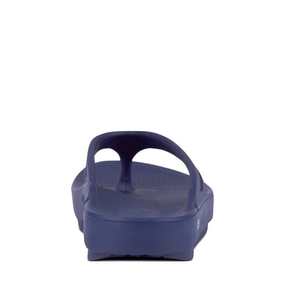 Back view of OOfos OOriginal Thong Sandal for unisex.