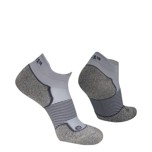 Side (right) and bottom view of OS1st The Pickleball No Show Sock.