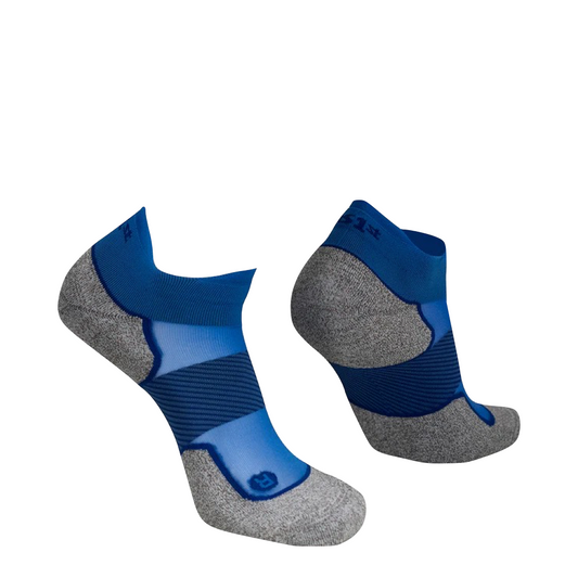 Side (right) and bottom view of OS1st The Pickleball No Show Sock.