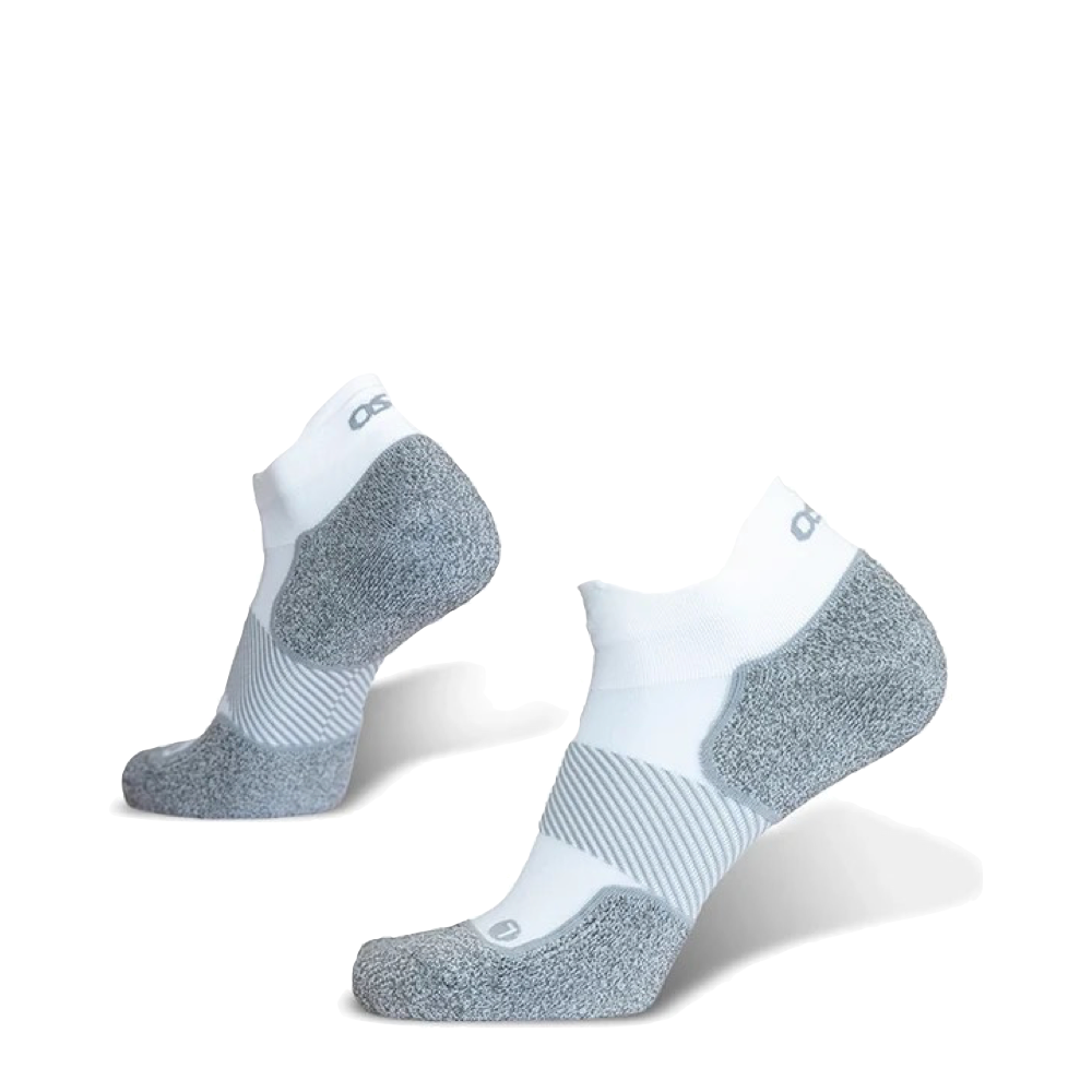 Side (left) and bottom view of OS1st The Pickleball No Show Sock.